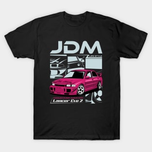 Lancer Evolution 2 JDM Car T-Shirt